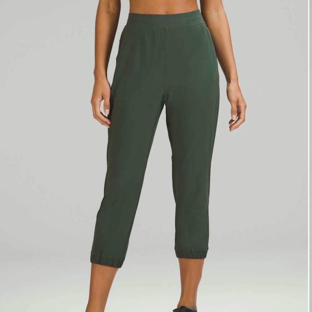 Lululemon Adapted State High-Rise
Cropped Jogger 23" NWOT
Smoked Spruce